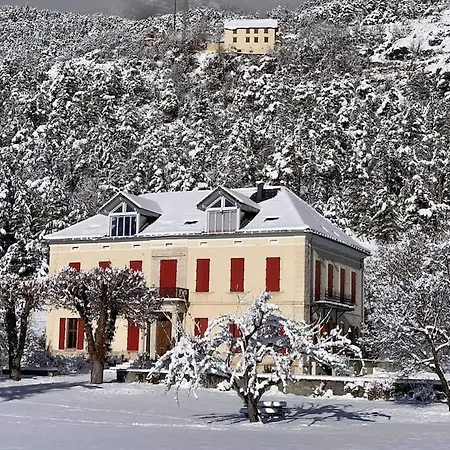 Magnifique Appartement 8 Couchages Dans Villa Historique Jausiers Buitenkant foto